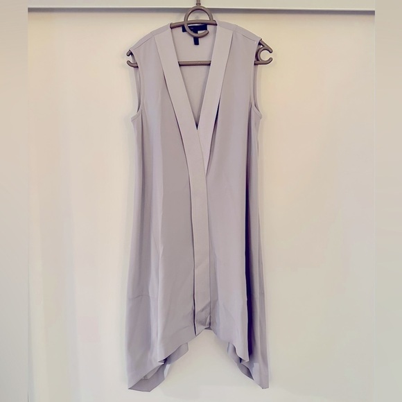 BCBGMAXAZRIA Ice Blue V-neck Dress‎ Size  XXS - Picture 2 of 4
